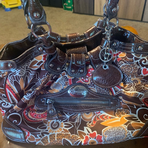 DeRossi De Rossi Purse Bag Handbag Paisley - Picture 3 of 11